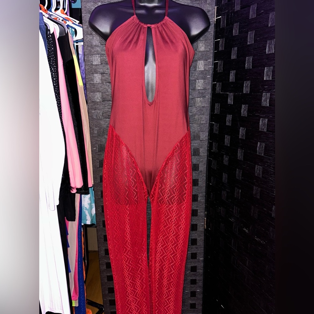 L bodycon mesh romper